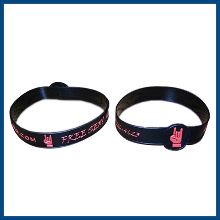 Custom Rubber Wristbands by FlexSystems
