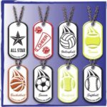 sports dog tags for pets