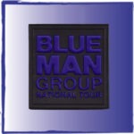 Copy of Blue Man Group pvc label for bags