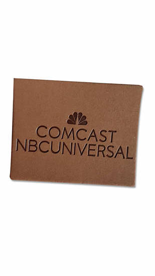 COMCAST-NBC-UNIVERSAL-FAUX-LEATHER-PATCH