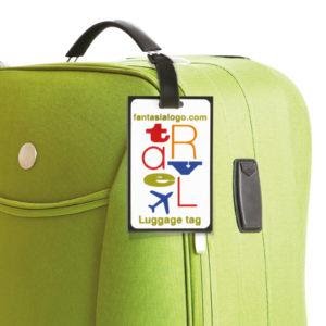 2D PVC Luggage Tag - Orient Made