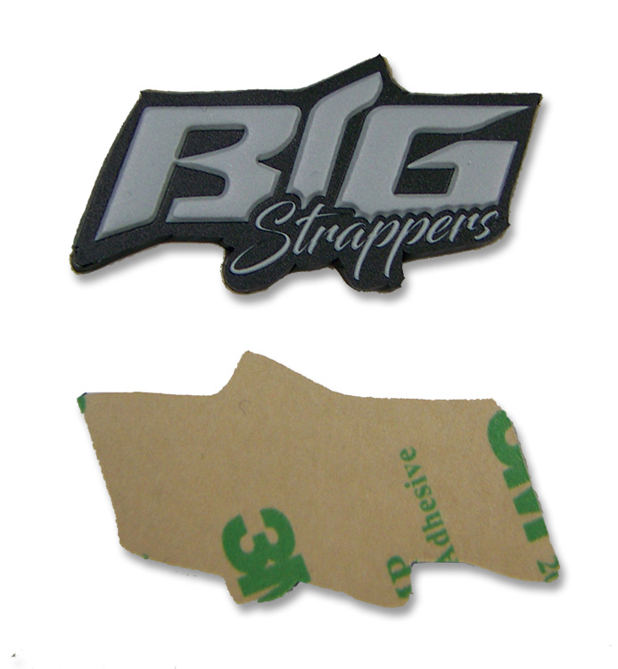 Adhesive PVC Rubber Label