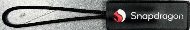 Zipper pulls. 2d with black cord. Snapdragon USA made zipper pull.