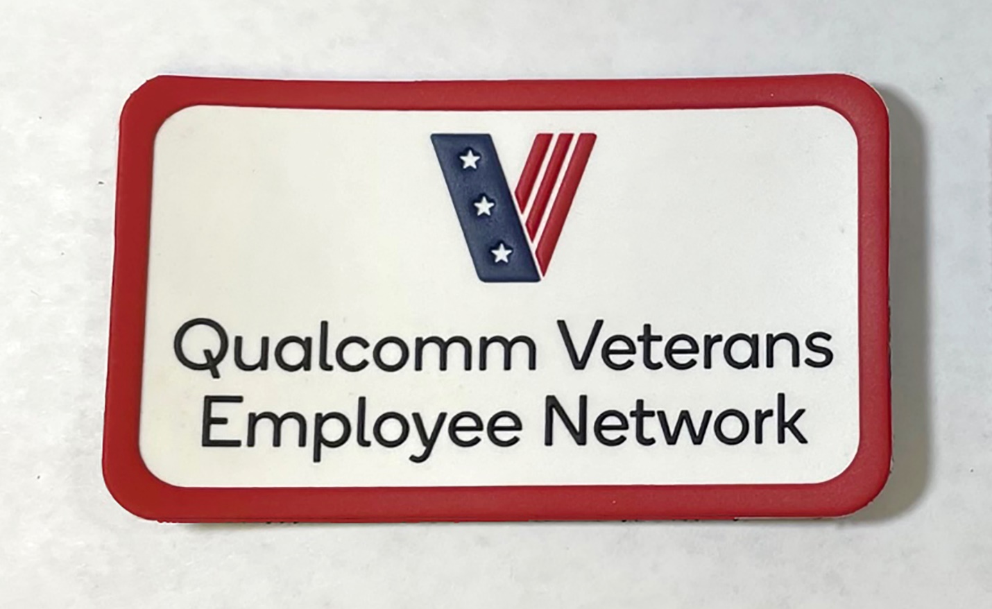 Prmo Products. Usa Velcro patch. Custom Qualcomm Vets morale patch. Patches and Labels. USA Orient velcor patch. Qualcomm Velcro patch. Custom MFg. Berry Amendment. USA Made Qualcomm Vets morale badge