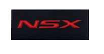 NSX. Promoproducts. 2d pvc usa . Sew on NSX label. Patches and labels..usa pvc labels. Sew on patch for Tumi Bags.