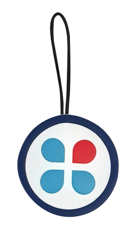 5 COLOR PVC. PROMOPRODUCTS. 2D ZIPPER PULL WITH CORD. CUSTOM 5 COLOR ZIPPER PULL.