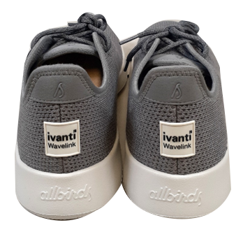 Custom Ivanti shoe label and shoe lace charm