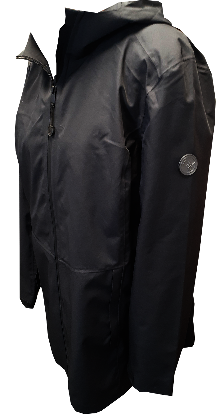 PORT AUTHORITY JACKET DECORATED WITH ZIP PULL AND PVC PATCH